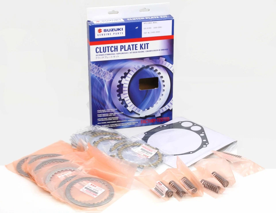 Kit de embrague 05-06 GSXR1000 GSX-R1000 resortes placas discos junta OEM Suzuki #H179 Foto 3 de 4