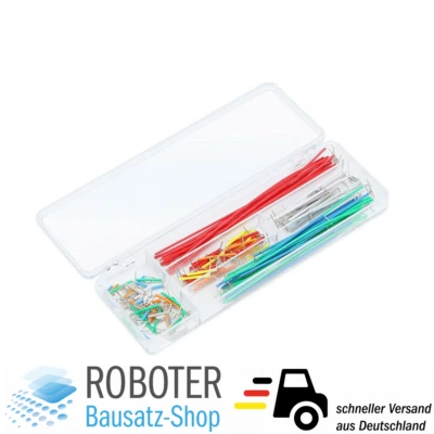 MAKERMIND Steckbrücken Set 140 Stück Drahtbrücken für Breadboard Prototyping Arduino DIY
