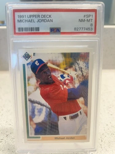 1991 Upper Deck - Michael Jordan #SP1 PSA 8 Chicago Bulls HOF White Sox RC