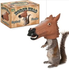 Horse Head Squirrel Feeder - Wildlife Garden Outdoor Home Gift  Archie McPhee