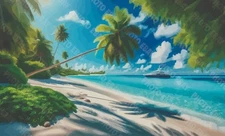 Digital Image Picture Photo Pic Wallpaper Background Sunny Beach