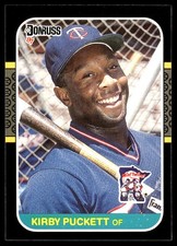 Kirby Puckett 1987 Donruss #149 Twins MLB READ FREE SHIPPING AutographDen