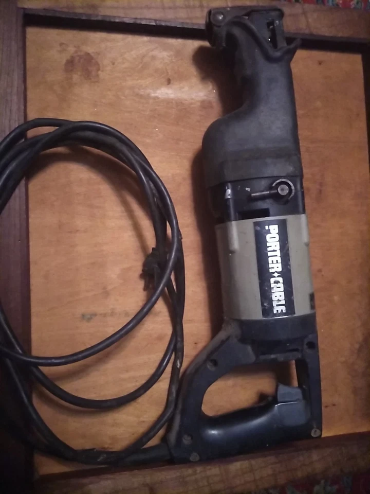 Vtg. PORTER CABLE Model #629 Tiger Saw HEAVY DUTY RECIPROCATING Variable Speed - Image 2 of 4