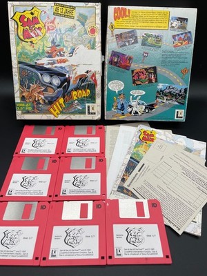 Sam & Max Hit The Road | German - PC 3,5'' | IBM - OVP/BOXED - BIG BOX mit Comic