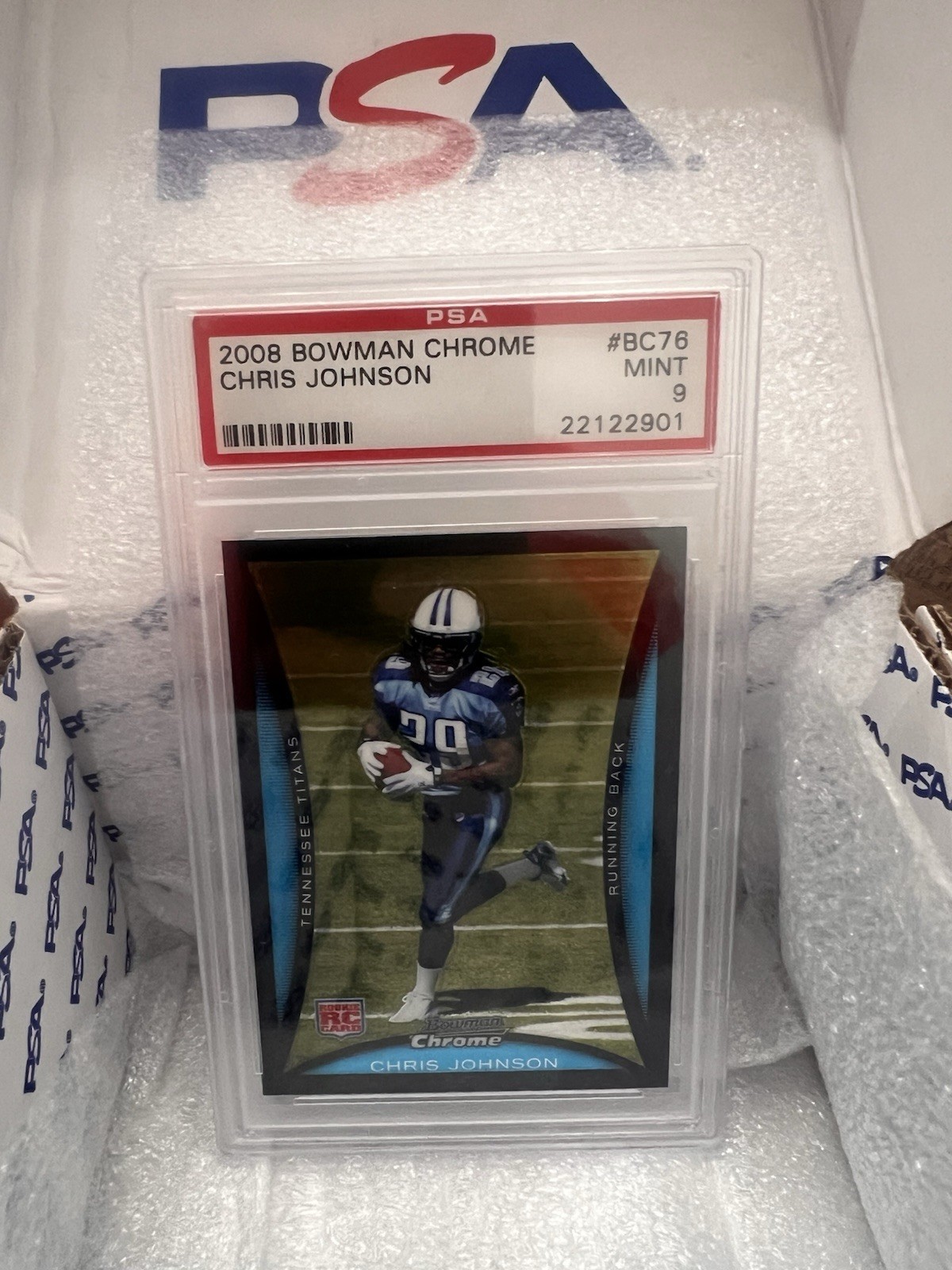 Chris Johnson Bowman Chrome #BC76 Base