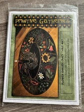 Primitive Gatherings Flower Garden Crazy Table Mat