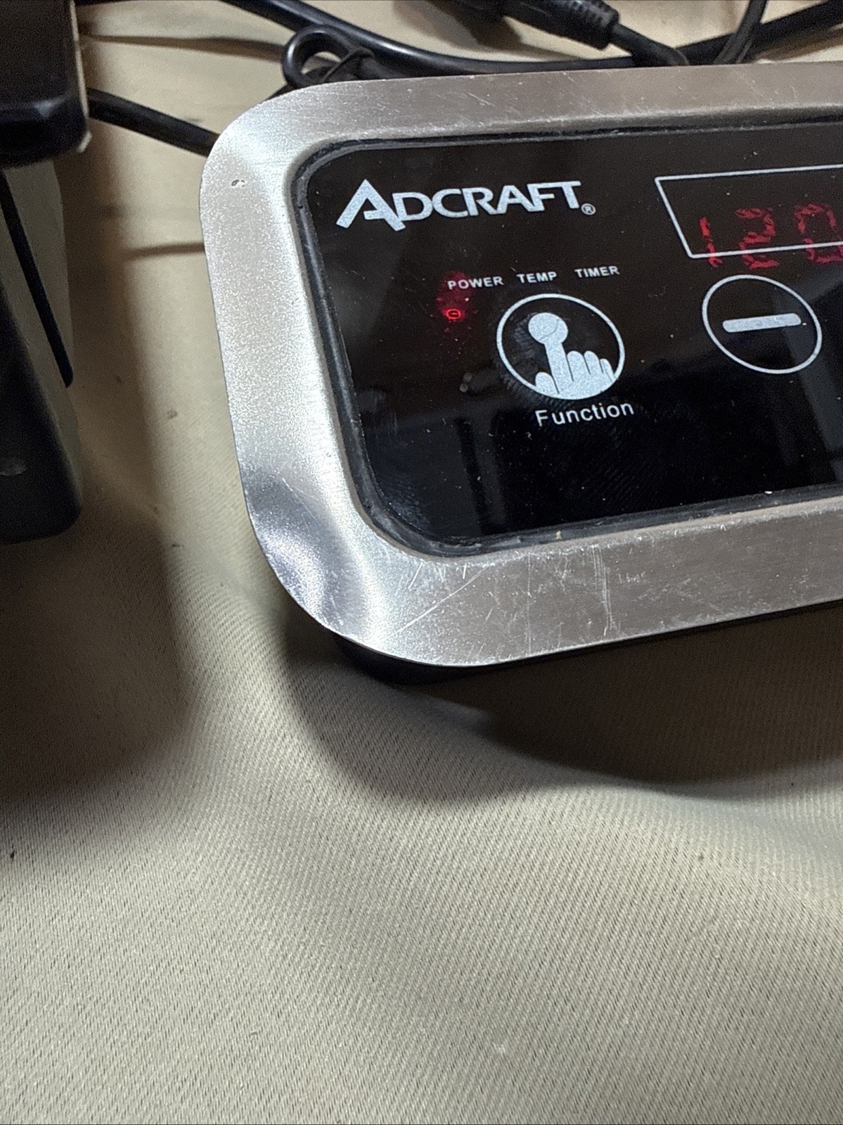 ADCRAFT IND-DR120V Drop-In Induction Cooker w/ Remote Control