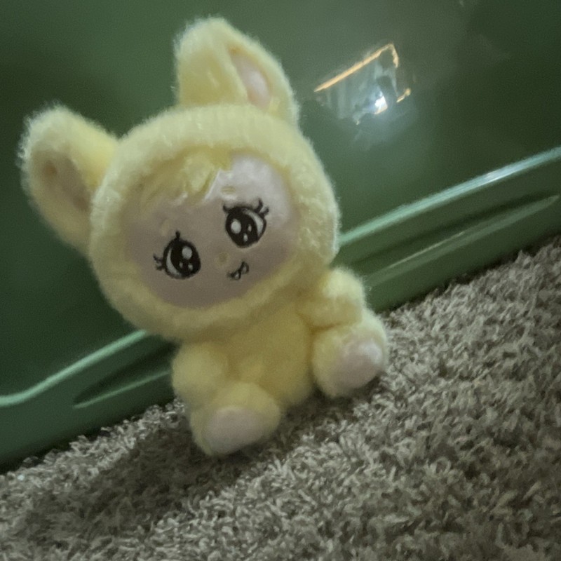 Yellow Bunny Plush Stuffed Animal Toy, Small 6-14 in, Ages 3+ Years