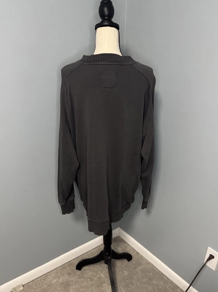 Aerie Women’s Dark Gray Pullover Sweatshirt Sz L - Image 3 of 4