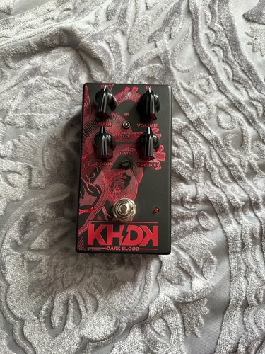 KHDK Dark Blood Distortion/Overdrive Effects Pedal for Electric Guitar