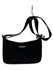 GUCCI Shoulder Bag GG Canvas Canvas BLK
