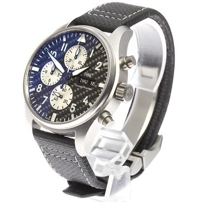 New IWC Pilots  AMG Titanium Automatic 43 mm Black Watch IW377903