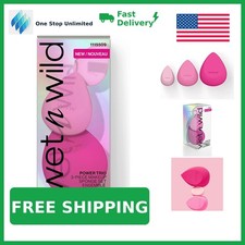 wet n wild Power Trio 3-Piece Beauty Blender Makeup Sponge Set