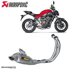 Complete exhaust Yamaha MT-07 ABS Tracer 2016 AKRAPOVIC S-Y7R1-HAFT