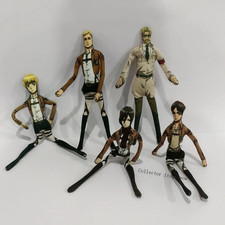Attack On Titan Levi Ackerman Mikasa Figura Muñeca Torcedora Peluche Hierro Alambre Muñeca