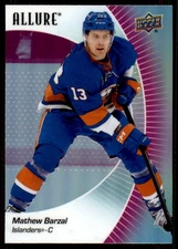 2023-24 Upper Deck Allure #41 Mathew Barzal Pink Lemonade