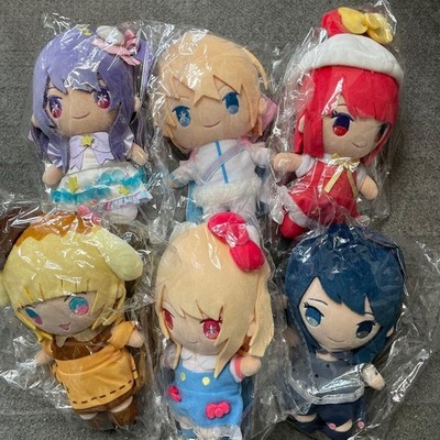 Oshi no Ko x Sanrio Munyu Gurumi Plush Set of 6 Ruby Kana Aqua Japan #QYIPJQ