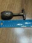 Vintage  GES. GESCHUTZT  Bronze Walnut Shaped Nutcracker — photo 5