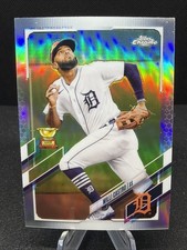 2021 Topps Chrome - Willi Castro #22 Refractor Tigers Gold Cup