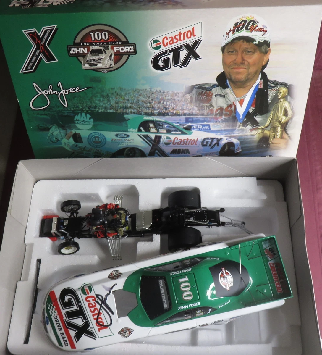 John Force Gold 1:24 Diecast Racing Cars for sale | eBay