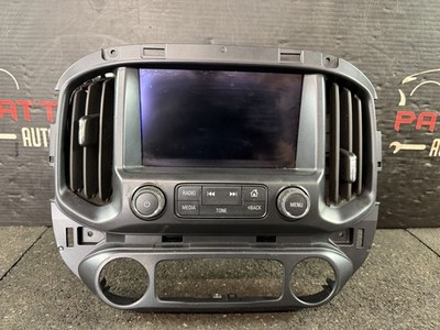 15-22 Chevy Colorado Radio Control Panel 7'' Touch Screen & Bezel ID 84537750