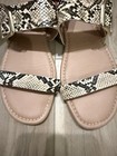 Old Navy Snake Print Double Strap Slides Sandals 11 — photo 2