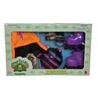 VINTAGE 1995 CABBAGE PATCH KIDS SKATING PLAYPAK ROLLER SKATES ACCESSORIES NEW