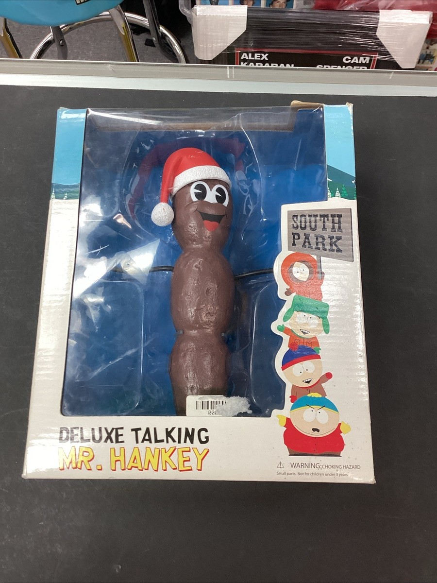 New In Box 2006 Deluxe Talking Mr. Hankey Figure South Park Mezco