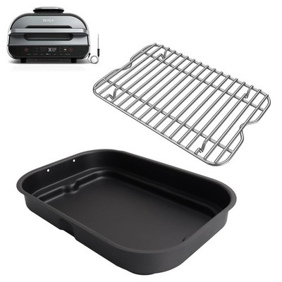 FG551 Griddle Pan & Roast Rack for Ninja FG551/DG551 Smart XL 6-in-1 Indoor G...
