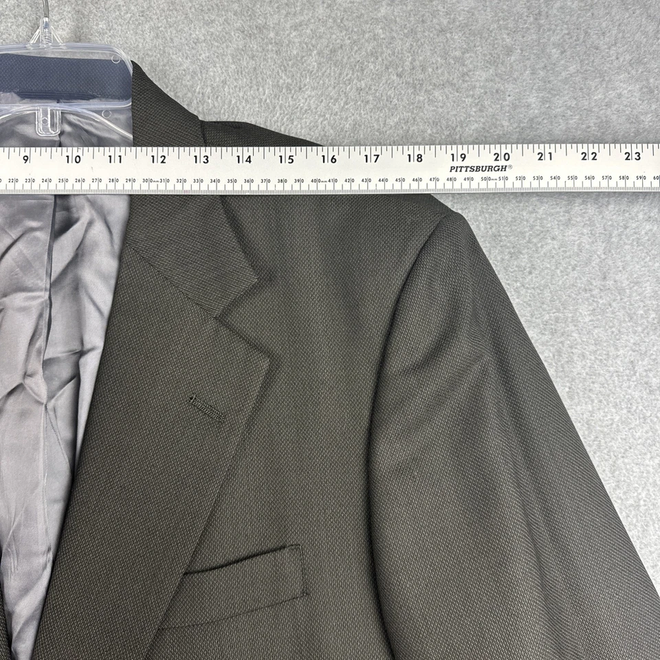 Tom James Blazer Para Hombres 44R Marrón A Medida Buen Botón Lana Chaqueta Deportiva Abrigo Foto 2 de 4