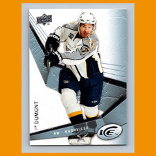 J.P. Dumont #32 2008 Upper Deck Ice Nashville Predators Hockey Card NHL NM