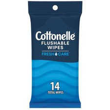 Cottonelle Fresh Care Flushable Wet Wipes - 14ct