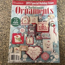 Just Cross Stitch Magazine 2015 Special Christmas Issue 75 Ornament Projects