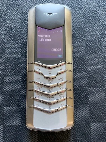 Genuine Vertu Signature M Stainless Steel Duo Extremely Rare