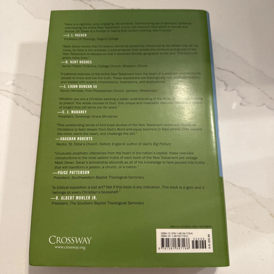 The Message of the New Testament: Promises Kept - Hardcover By Mark Dever - GOOD - Image 2 of 4