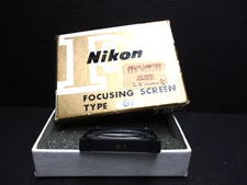 Nikon focusing screen Type G1 for F/ F2 SLR cameras as shown CLEAN.