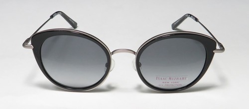 NEW ISAAC MIZRAHI 30251 SUNGLASSES WOMENS BK METAL & PLASTIC FULL-RIM 49-21-140 - Picture 3 of 8