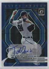 2022 Panini Donruss Optic Blue Pandora Prizm 4/8 Tucker Davidson Auto 4g8