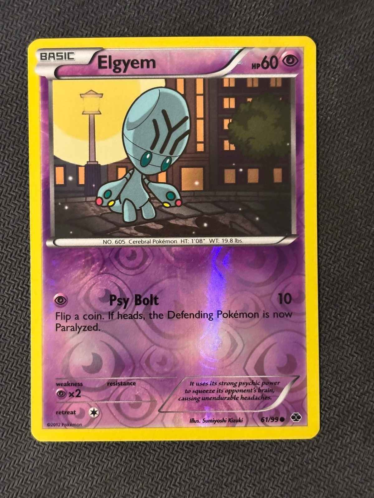 Elgyem 61/99 Next Destinies Reverse Holo