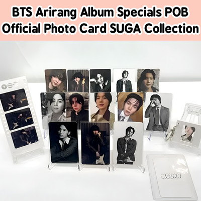 SUGA Collection] BTS ARIRANG Album POB Benefit Photocard Official