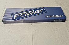 Fowler Shockproof Dial Caliper White Dial 0 - 12" Range 52-008-712-0