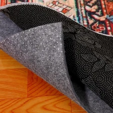 10x14 Ft Non Slip Rug Pad, 1/4" Thick Felt Carpet Padding for Hardwood Floors