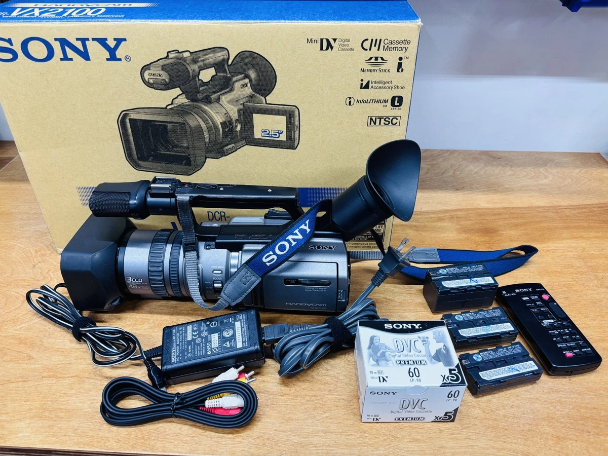 SONY　DCR-VX2100　MiniDV対応　ジャンク SONY DCR-VX2100 MiniDV対応 ジャンク 【公式通販】