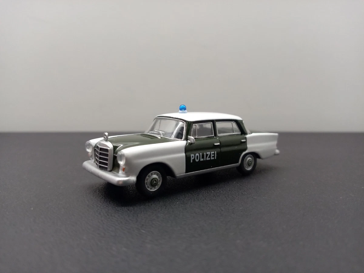 Schuco 1/43 Zerlegbar Polizei – Miniature Voiture Police Allemande, Collection, état D'usage
