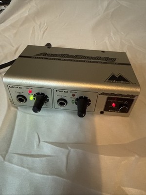 M-Audio Audio Buddy Dual Mic & Instrument Preamp with Power Supply