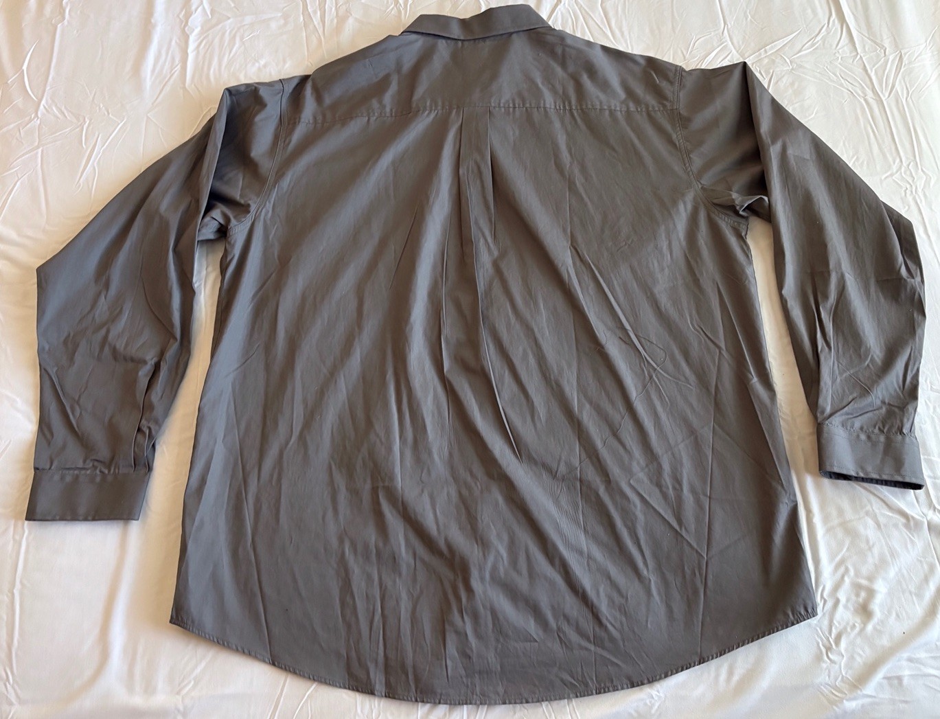 Cinch Solid Gray Western Button Down Size XXXL 3X… - image 2