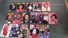 16 Vtg 1984 JET Magazine LOT Black History Negro Era Soul Music TV no labels Ali