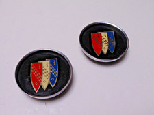 Two 2 Original Buick Hub Cap Center 1960's Electra LeSabre OEM Automobile Hubcap