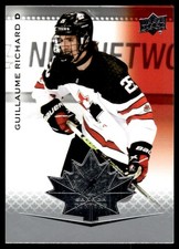 2021-22 Upper Deck Team Canada Juniors Guillaume Richard #98