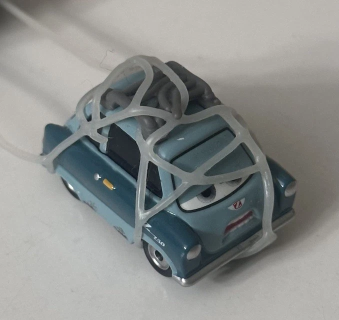 Disney Pixar Cars Captured Professor Z Finn McMissile Exclusive Loose 1:55 Rare - image 2 of 4